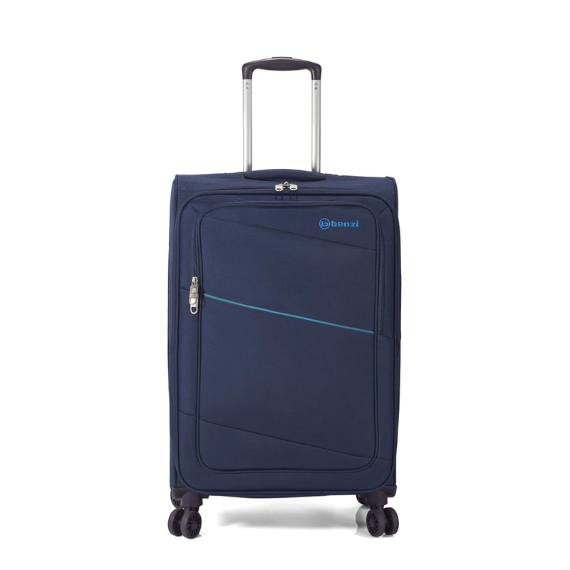 Σετ 3 βαλίτσες benzi μπλε bz5757-null