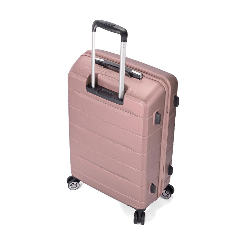 Product image: Βαλίτσα μεγάλη benzi ροζ/χρυσό bz5583-null