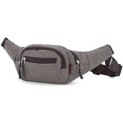 Τσαντάκι μέσης benzi γκρι bz5297, Grey, medium