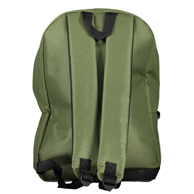 Verde polyester men's backpack-null