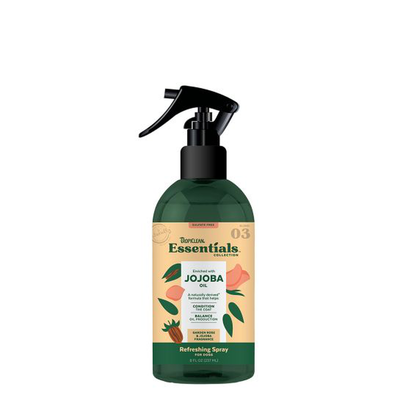 Product image: Tropiclean tropiclean essentials deodorizer jojoba oil 235ml - 235gr-null