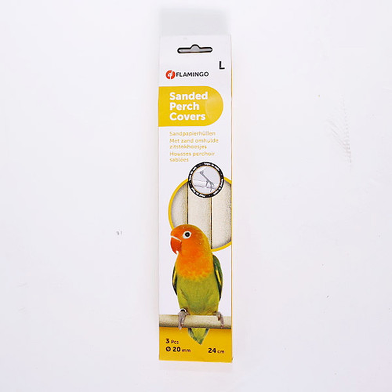 Sanded perch cover l beige - paper, , medium-null