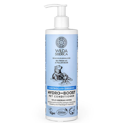 Wilda siberica controlled organic hydro-boost pet conditioner 400ml, , medium