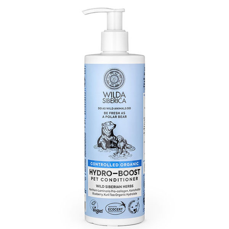 Product image: Wilda siberica controlled organic hydro-boost pet conditioner 400ml-null