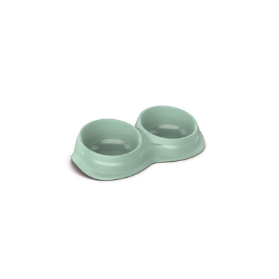 Georplast wave double bowl 0.34+0.34l antislip - assorted colors, , medium
