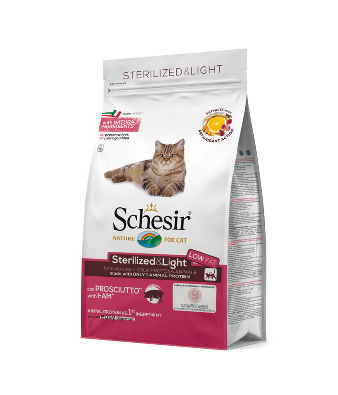 Schesir sterilised & light ham-null