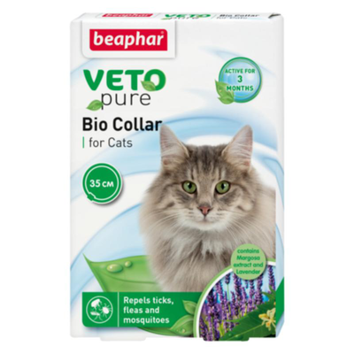 Vetopure flea&tick collar cat, , medium