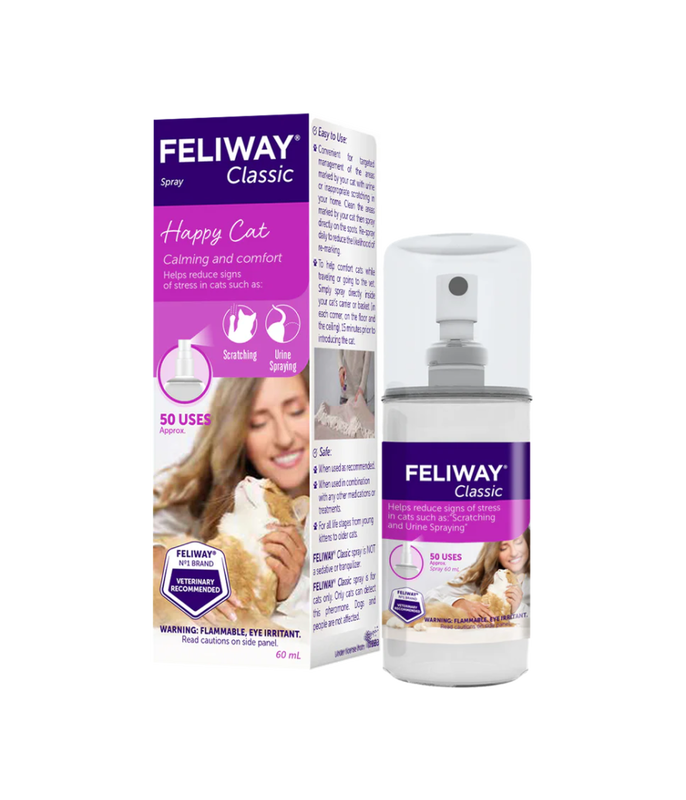 Feliway happy cat classic spray &lambda;&iota;&tau;&rho;&alpha; 60ml-null