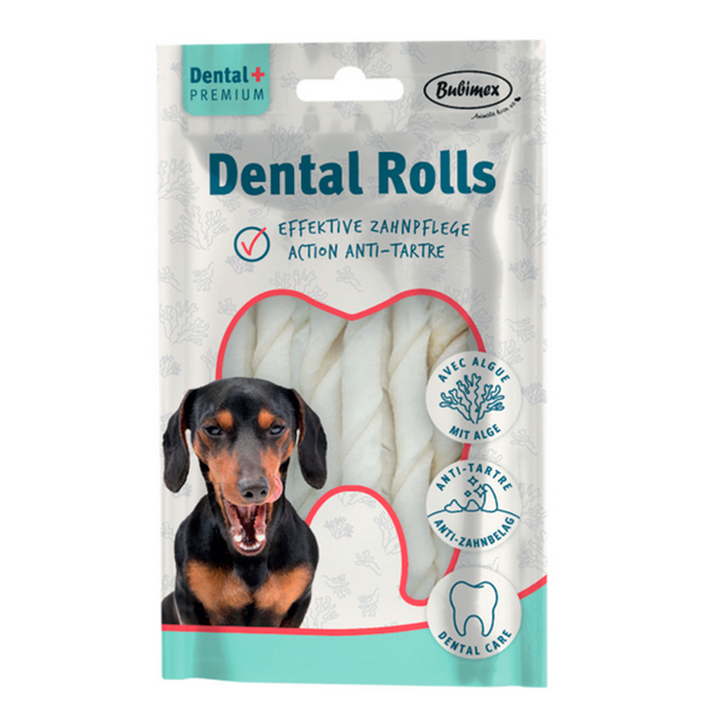 Bubimex dental braided dental rolls with seaweed - 90gr-null
