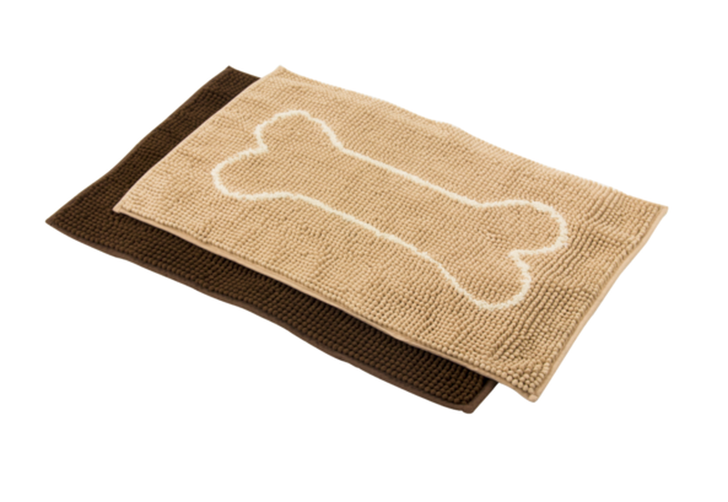 Pawise microfiber mat coffe 50x80 cm, , medium-null