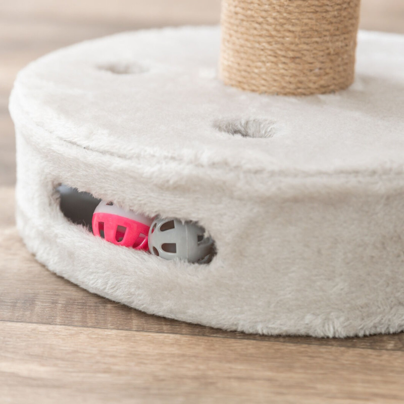 Trixie dalia cat tree with play foot 54cm grey, , medium-null