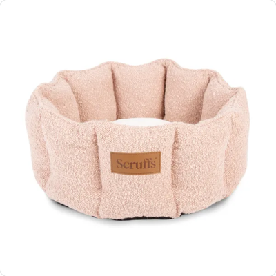 Scruffs boucle blush pink cat, , medium