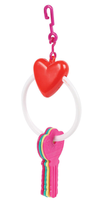 Key ring bird toy 17cm, , medium