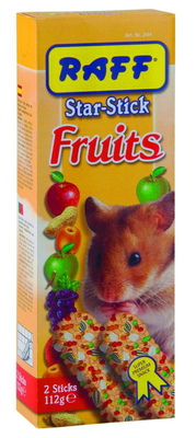Raff star-stick fruits hamster, , medium