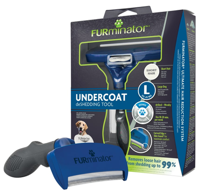 Furminator undercoat deshedding tool large dog short hair, , medium