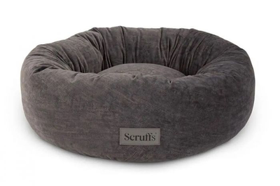 Scruffs - oslo donut bed stone grey, , medium