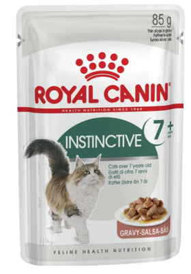 Royal canin instictive age +7 gravy 85gr, , medium