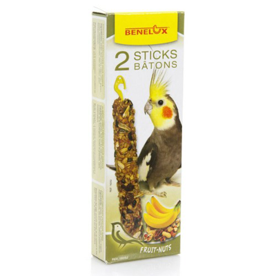 Benelux sticks fruits & nuts for parrots  (2pcs), , medium