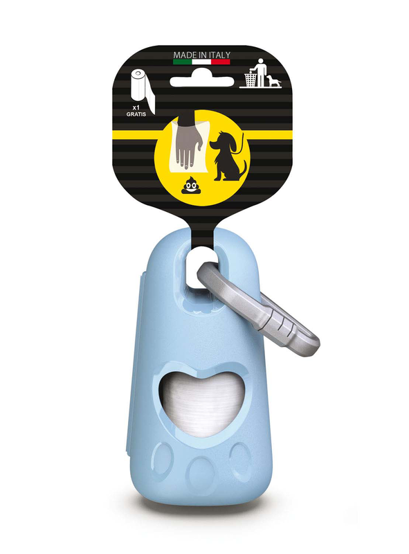 Poop bags holder with 1 roll (15 bags)-null