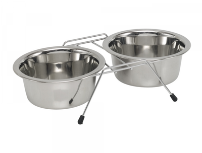 Nobby stand for bowls double diner, , medium