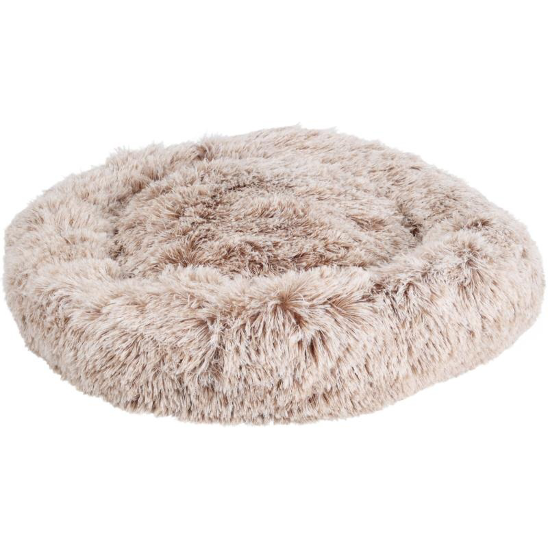 Pet plush basket 60x60x16cm - assorted colors, , medium-null