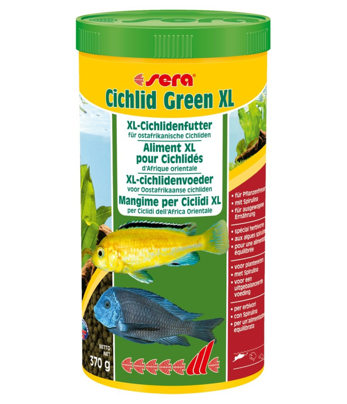 Sera cichlid green xl &lambda;&iota;&tau;&rho;&alpha; 1000ml-null