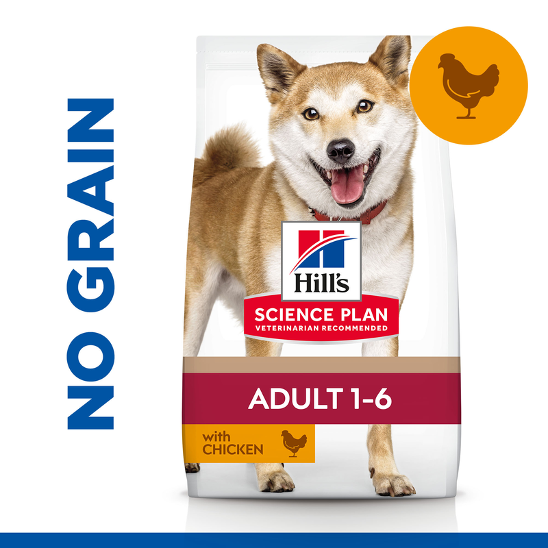 Hills science plan no grain medium adult dog food with chicken &sigma;&upsilon;&sigma;&kappa;&epsilon;&upsilon;&alpha;&sigma;&iota;&alpha; 12kg-null