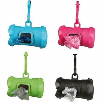 Trixie dog pick up bag dispenser incl. 15 bags w. Handles, , medium