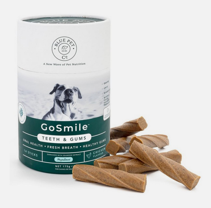 Blue pet gosmile teeth & gum supplement chicken - 30gr-null