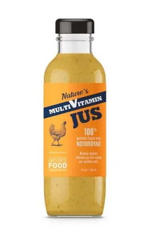 Natures multivitamin jus, chicken broth 250 ml - 220gr-null
