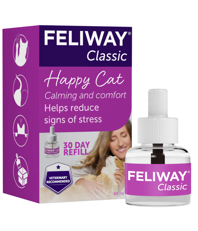 Feliway classic happy cat refill &lambda;&iota;&tau;&rho;&alpha; 48ml-null