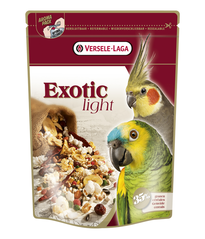 Versele laga prestige parrots exotic light mix &sigma;&upsilon;&sigma;&kappa;&epsilon;&upsilon;&alpha;&sigma;&iota;&alpha; 750g-null