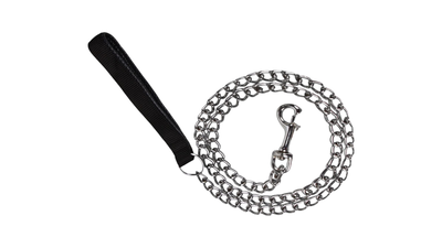 Heavy duty steel chain dog leash 120cm, , medium