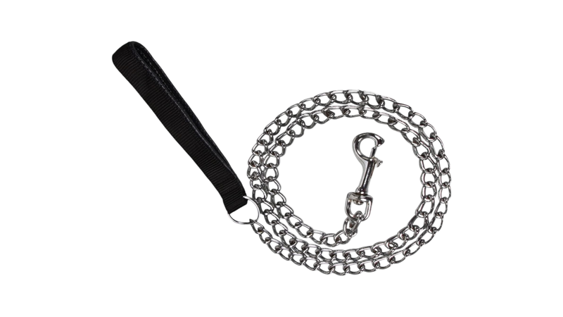 Heavy duty steel chain dog leash 120cm, , medium-null