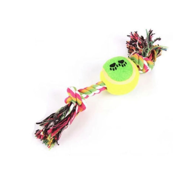 Product image: Μπάλα με σχοινί για σκύλους nunbell pet, , medium-null