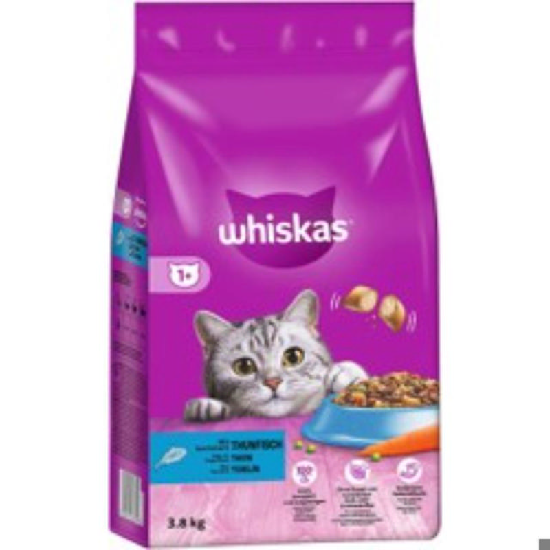 Whiskas &xi;&eta;&rho;&eta; &tau;&rho;&omicron;&phi;&eta; &gamma;&iota;&alpha; &gamma;&alpha;&tau;&epsilon;&sigmaf; &mu;&epsilon; &gamma;&epsilon;&upsilon;&sigma;&eta; &tau;&omicron;&nu;&omicron; 3.8kg, , medium-null