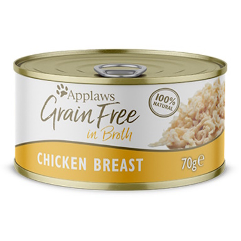Cat tin chicken breast 70g-null