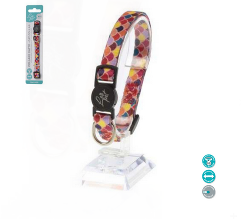 Leo pet cat collar harlequin - 100gr, , medium-null