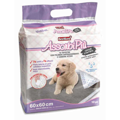 Training pads 10pcs with activte carbon 60x60, , medium