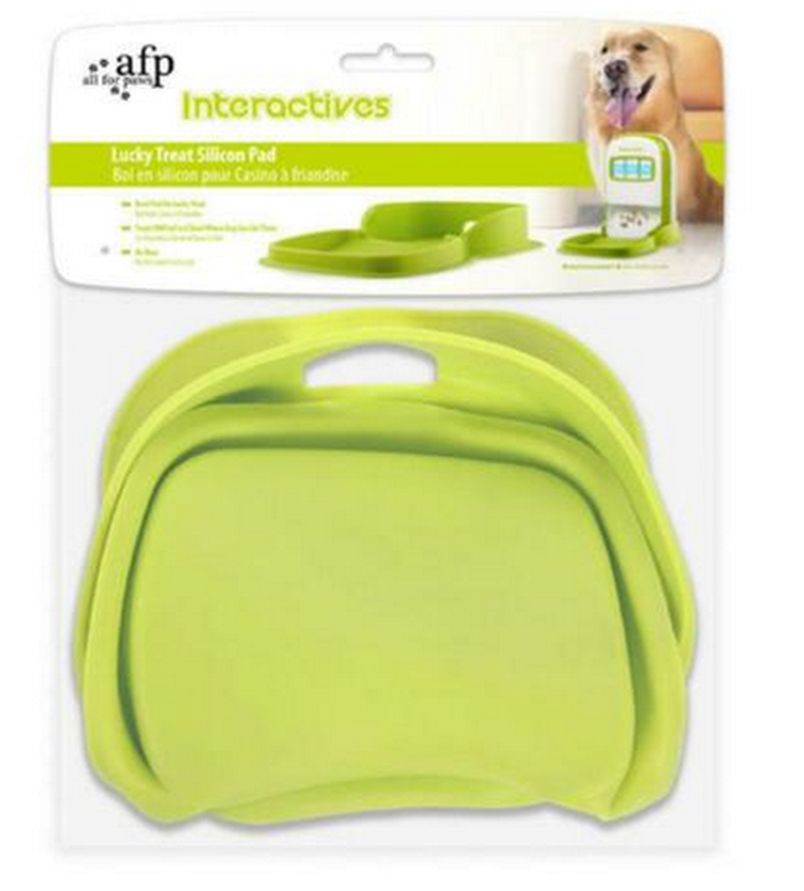 Product image: Afp lucky treat silicon pet food pad dog bowl mat, , medium-null