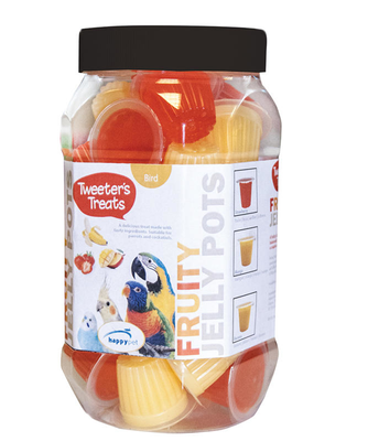 Tweeters treats fruity jelly pots (mix flav) jar/27pcs, , medium