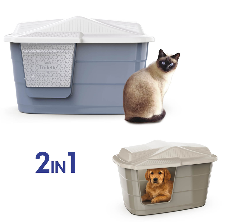 Villa 2 in 1 toilet or house-null