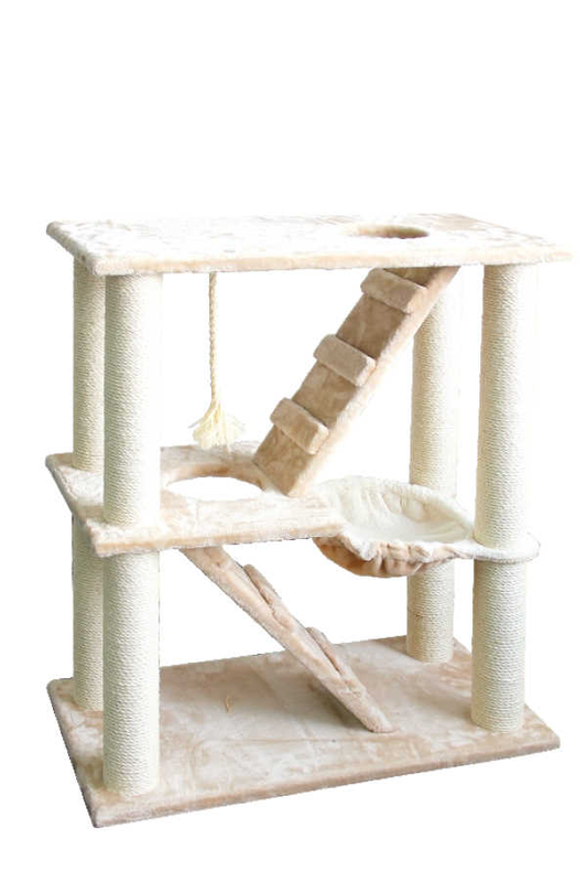 Product image: Cat scratcher 2 floors with stairs, , medium-null