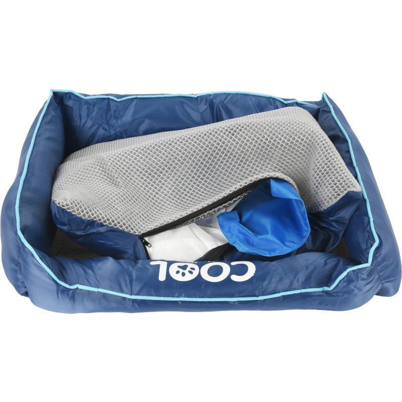 Pet bed with cooling pad 8x61x48cm, , medium-null