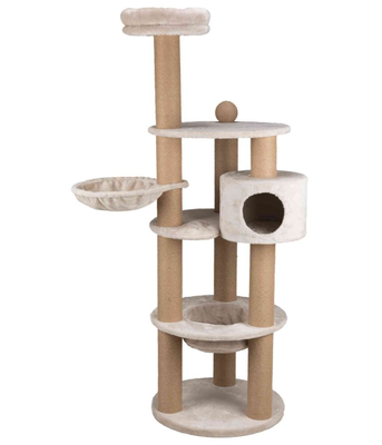 Trixie cat tree nigella &chi;&rho;&omega;&mu;&alpha; light dove grey, Light Dove Grey, medium