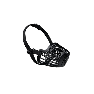 Muzzle plastic s black 17cm, , medium