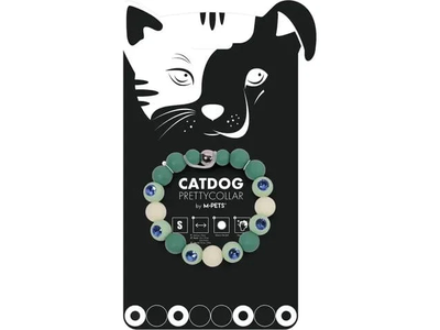 M-pets catdog luminus pretty collar large,  M-pets catdog luminus pretty collar large, , medium