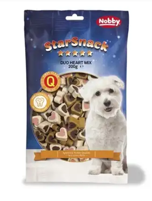 Nobby starsnack duo heart mix, , medium