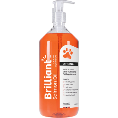 Brilliant - salmon oil original 1000ml with pump,  Brilliant - salmon oil original 1000ml with pump, , medium