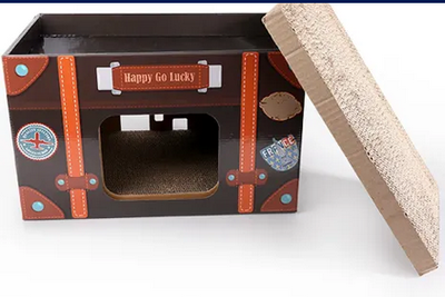 Vintage - happy go lucky scratcher, , medium